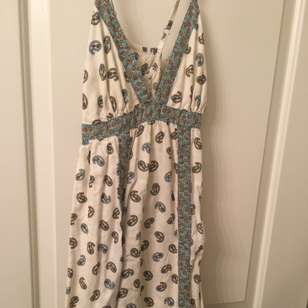 Paisley boho spring dress